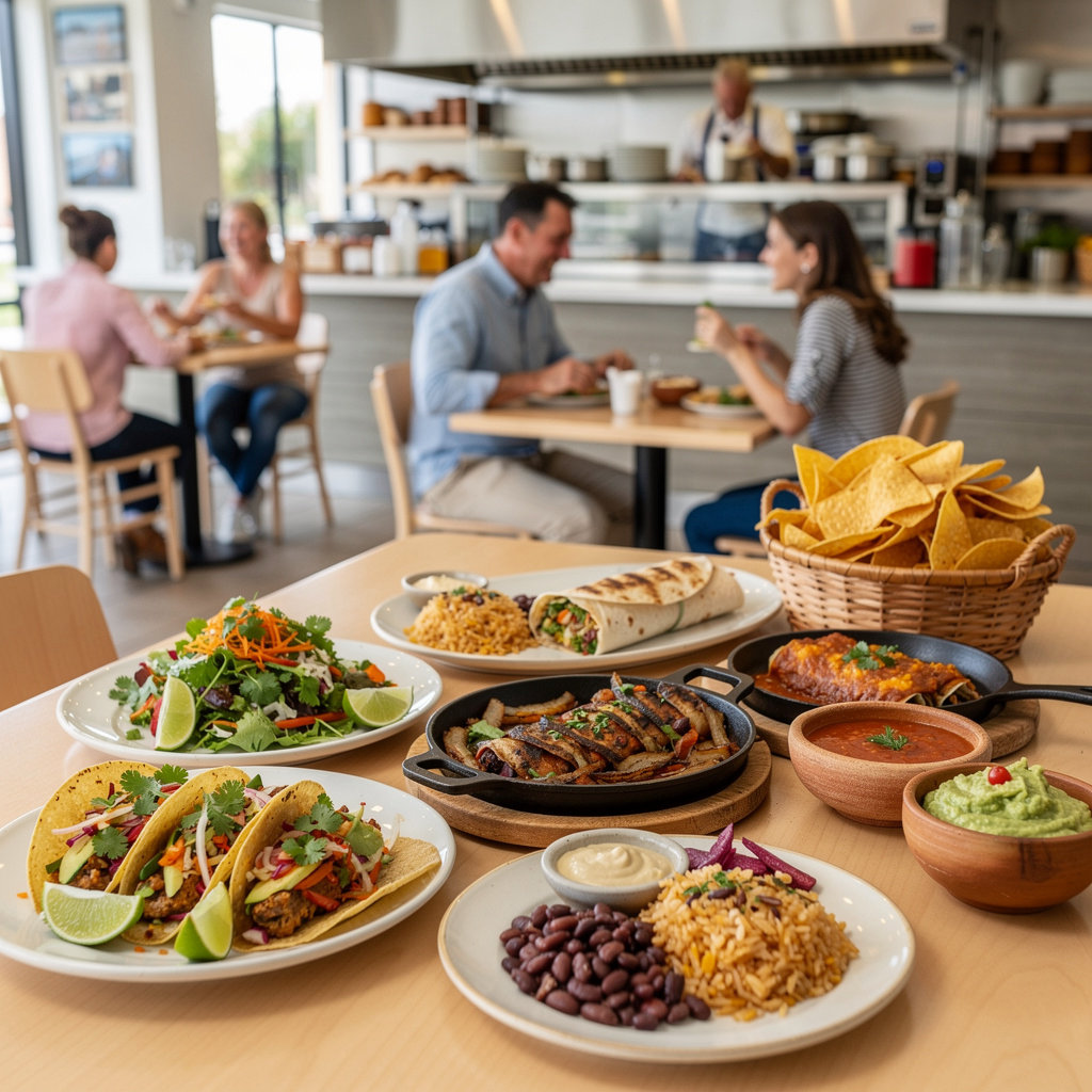 Cesar's Place menu featuring authentic Mexican dishes like fish tacos and chimichangas in Santa Barbara